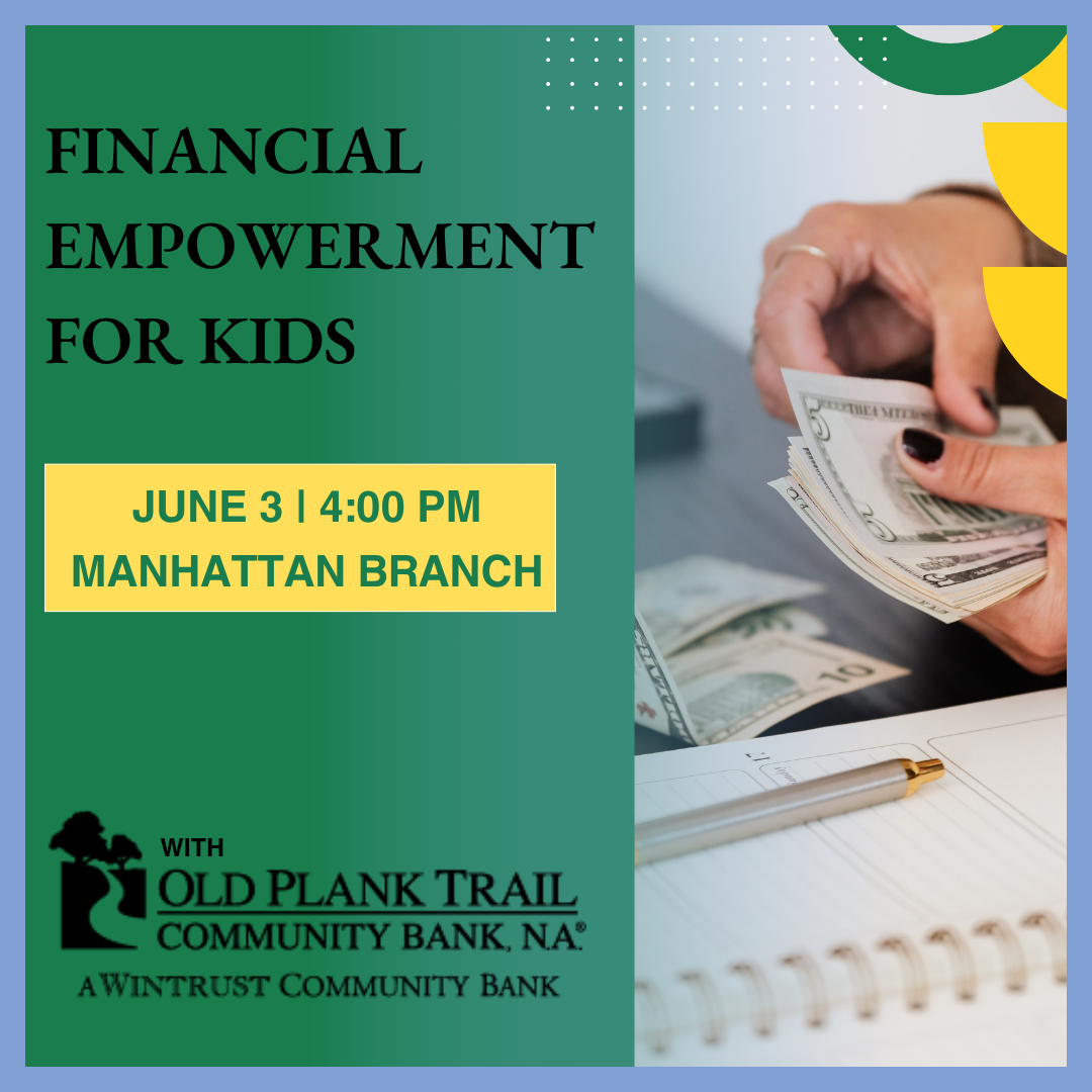 Click to register for financial empowerment for kids
