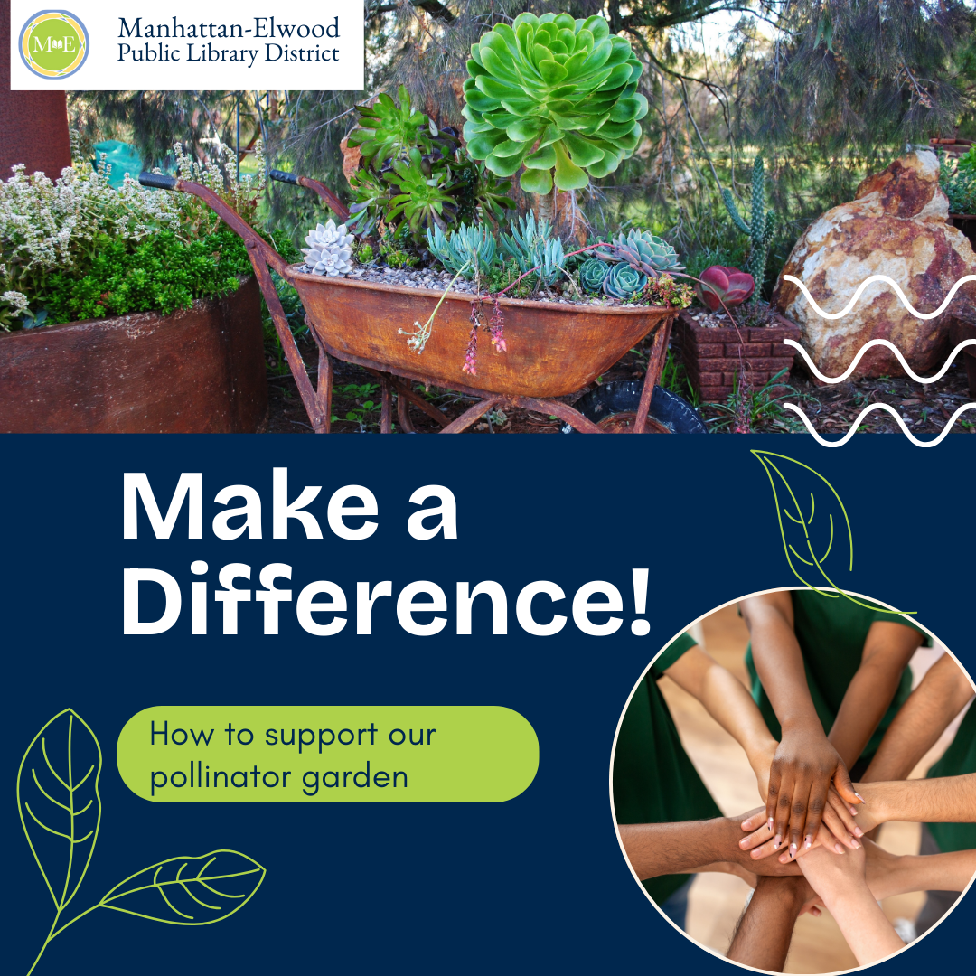 Make a difference. How to support our pollinator garden