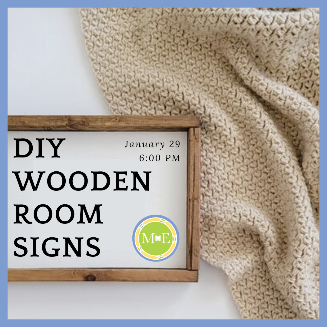 DIY Wooden Room Signs