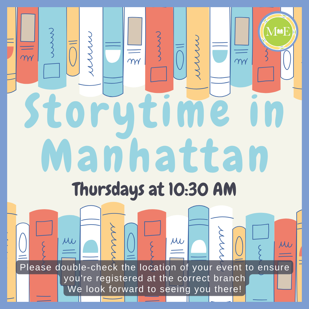 Storytimes at Manahattan