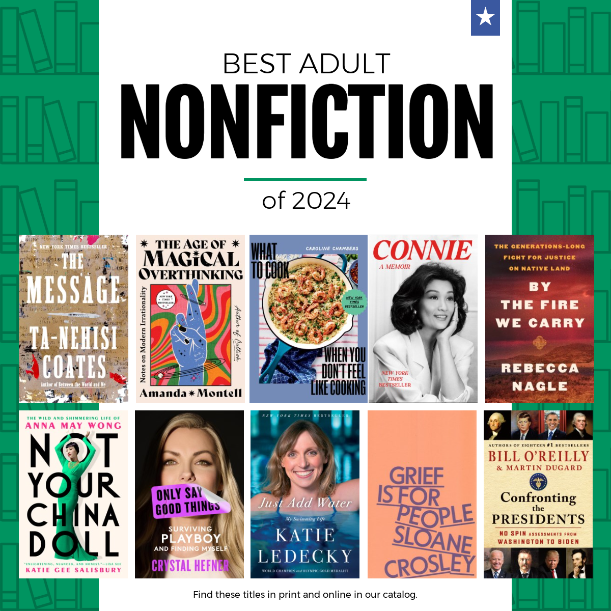 Best Adult NONFiction 2024