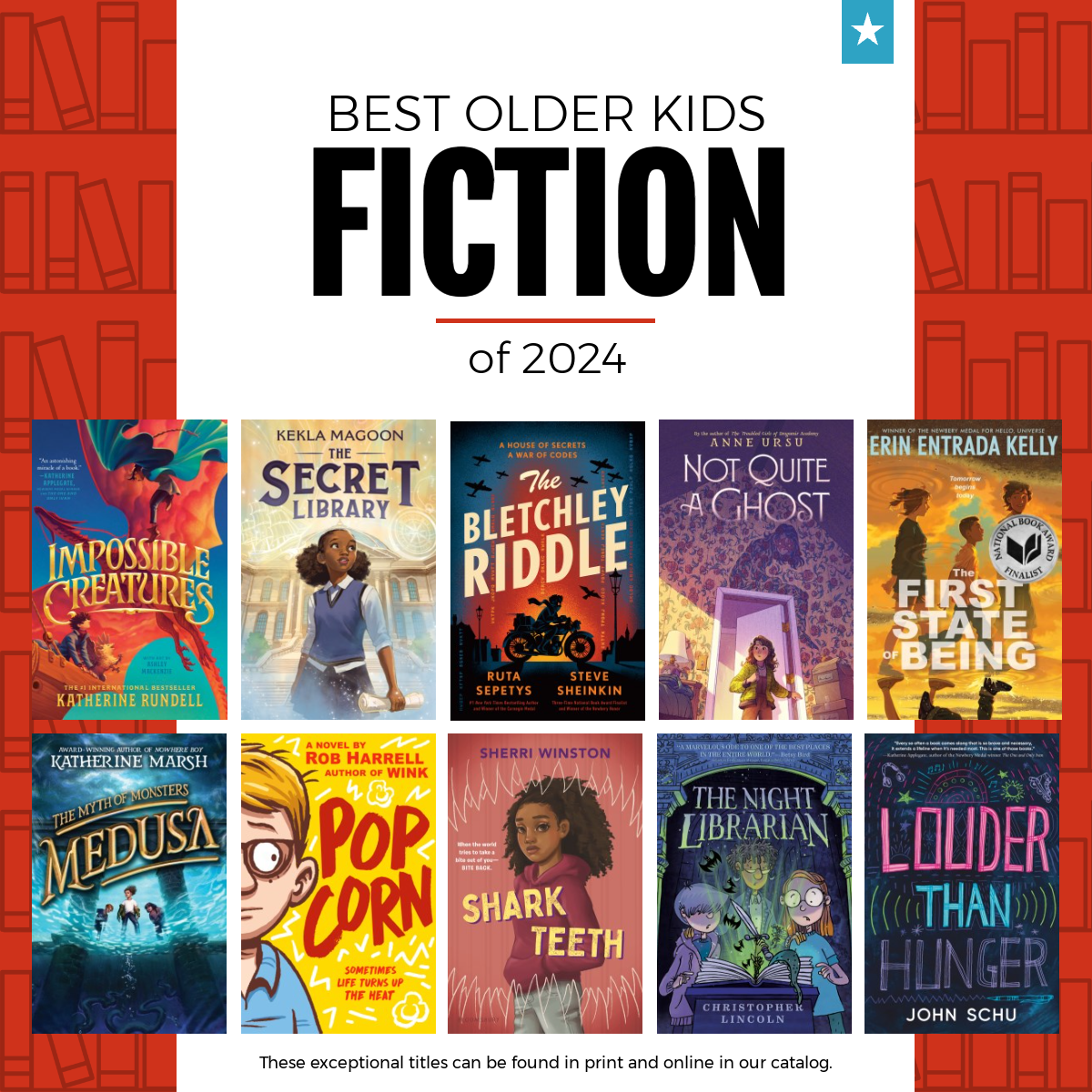 Best Older Kids Fiction 2024