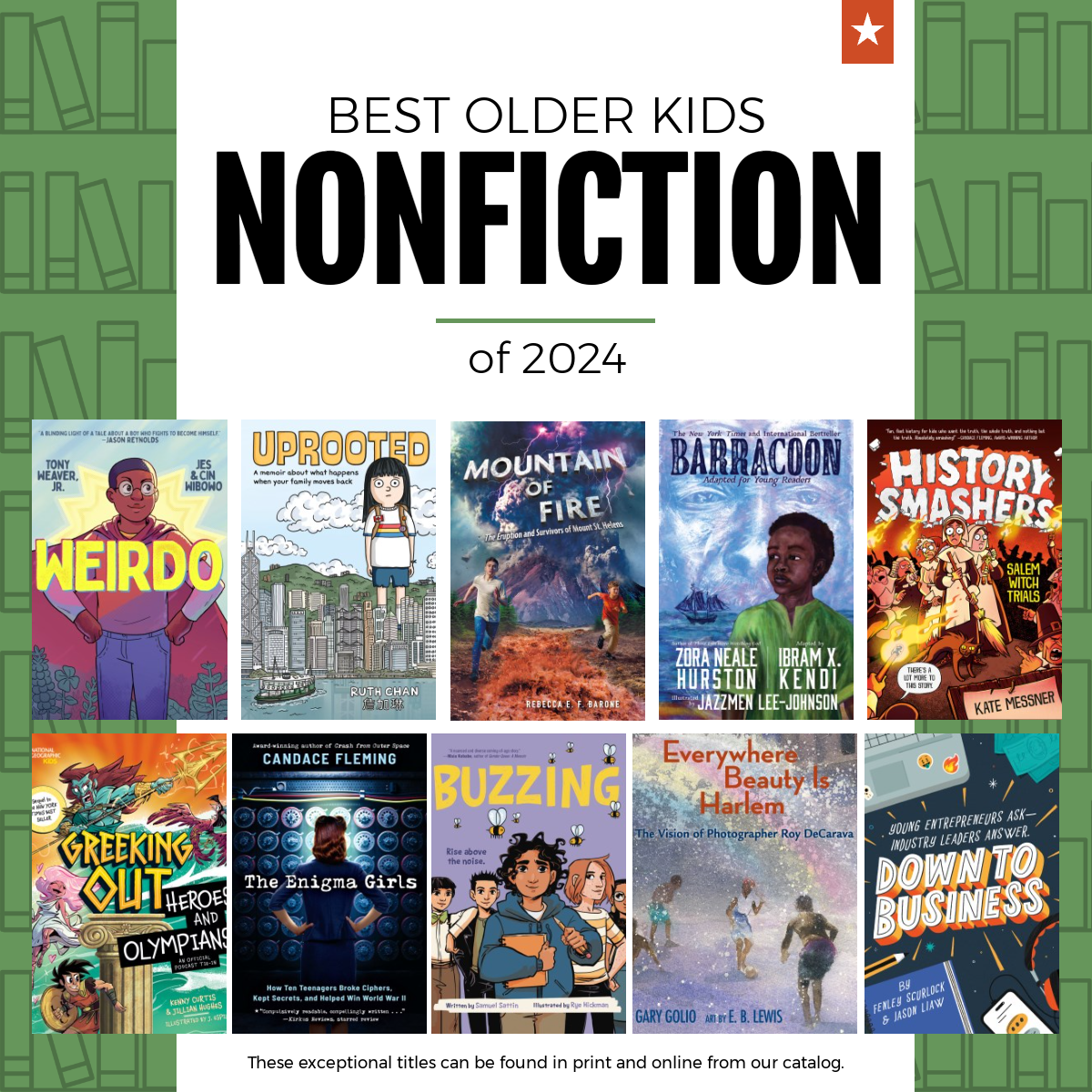 Best older kids nonFiction 2024