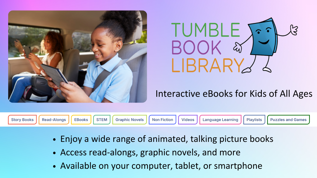 Click to use Tumble Book Library