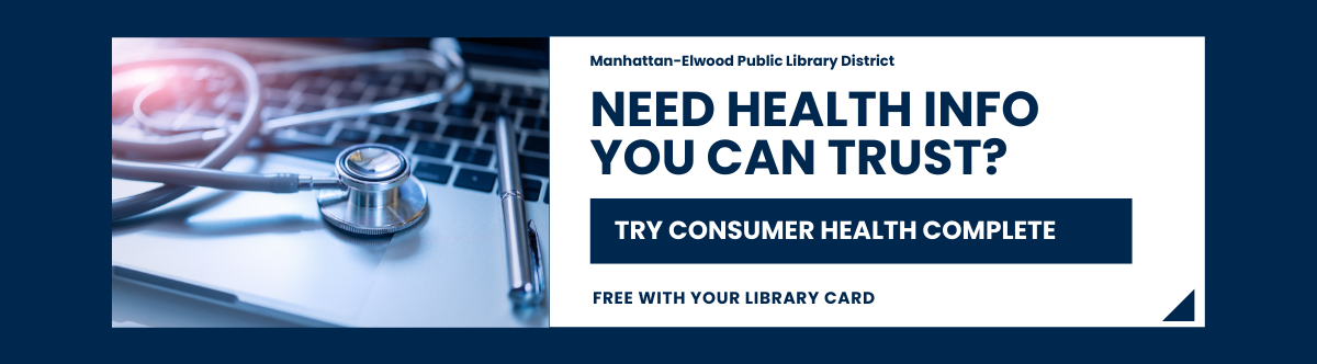 February library wellness graphic showing restorative yoga, soundbath, storytime yoga, and free digital wellness resources